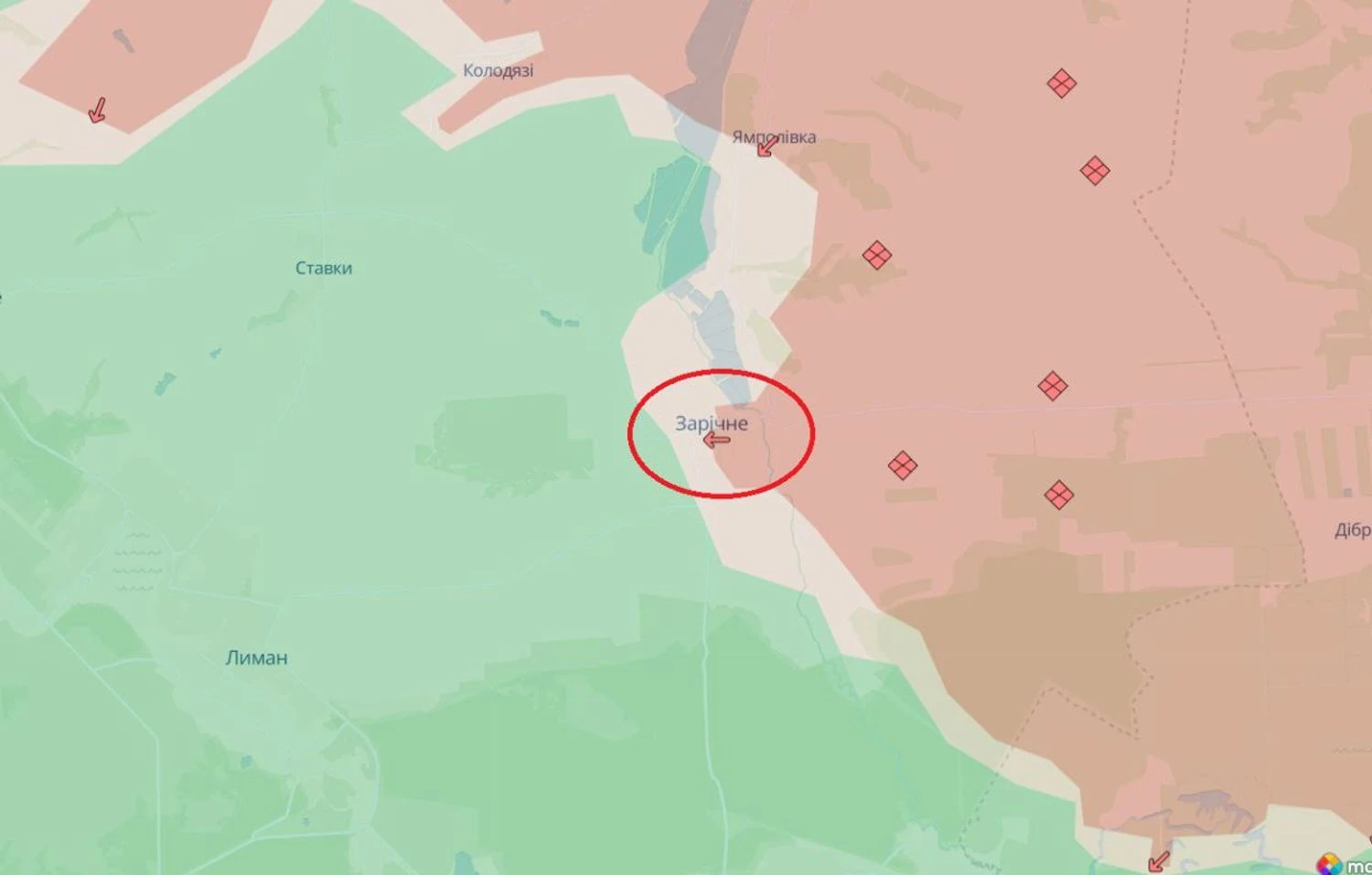 ЗСУ деокупували село Зарічне на Донеччині – Генштаб