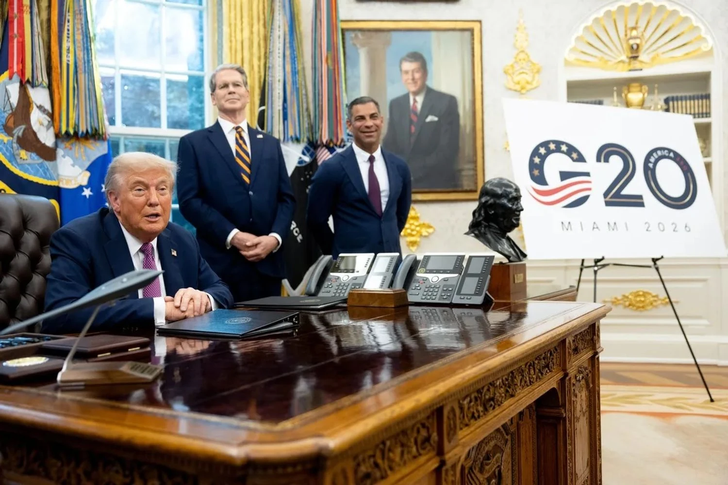 Лише за запрошеннями: Трамп сам визначить, хто зможе потрапити на засідання G20 у Маямі – Bloomberg