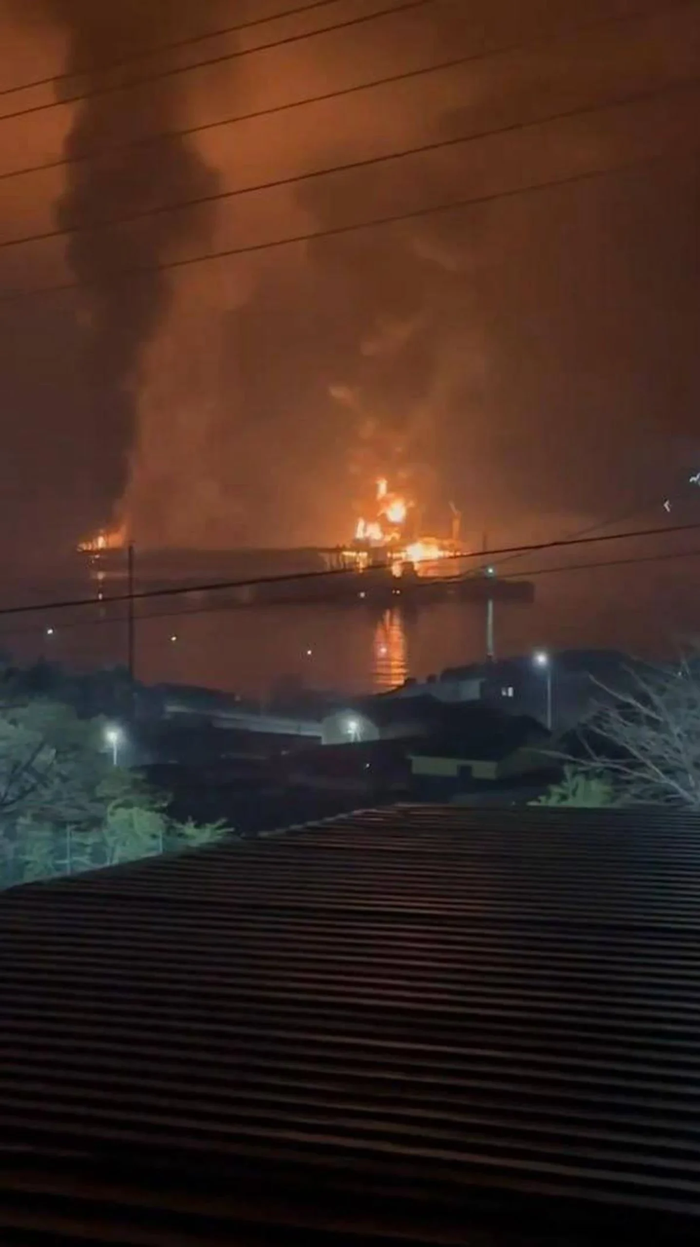 СБУ та Сили оборони уразили нафтоналивний термінал у порту Новоросійська