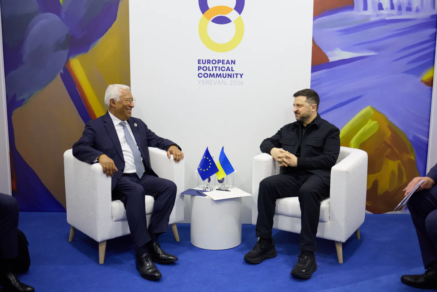 Зеленський – Кошті: Україна розраховує на відкриття усіх кластерів переговорів про вступ з ЄС цього і наступного місяця