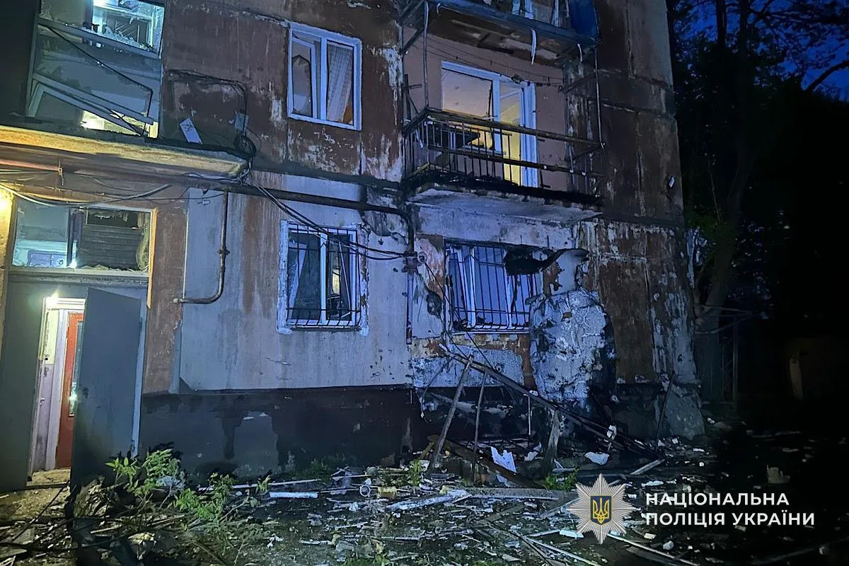 У Дніпрі через нічну атаку рф двоє постраждалих, у тому числі вагітна жінка