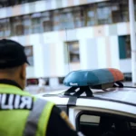 У Києві екскаватор протаранив патрульну автівку - вона в